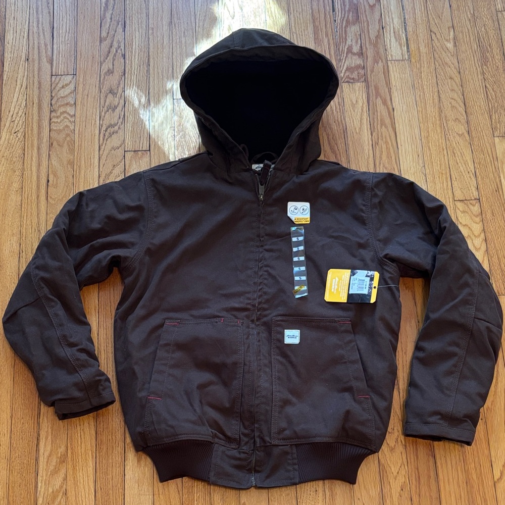 Eddie Bauer Brown Workwear Jacket size small